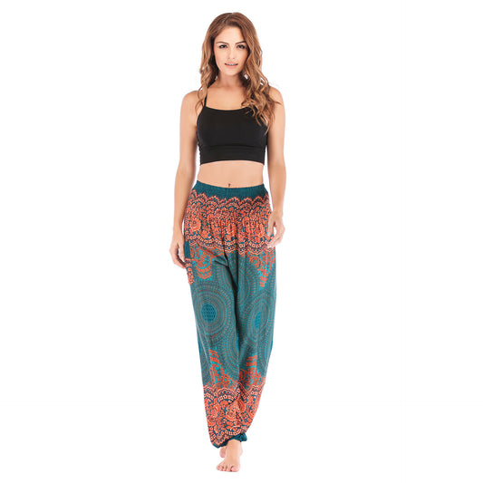 Women's Boho Thai Casual Yoga Bloomers