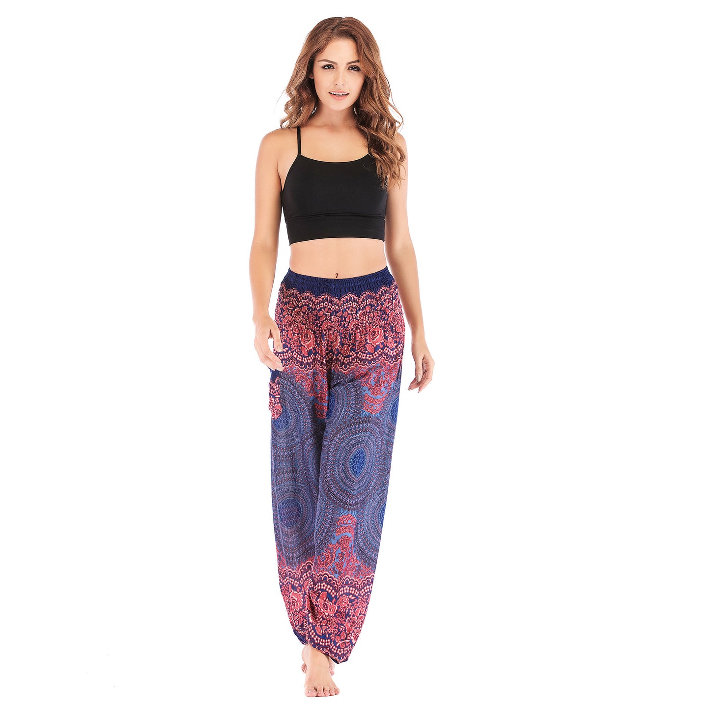 Women's Boho Thai Casual Yoga Bloomers